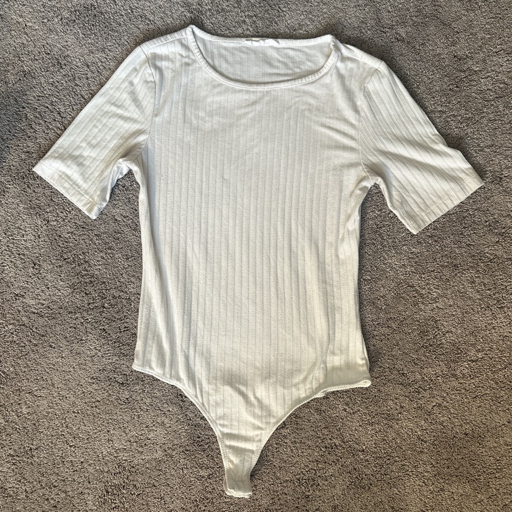 Eloide White Bodysuit